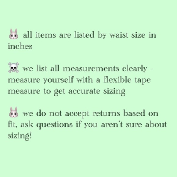 PLEASE READ! CLOSET INFO! - Picture 2 of 3